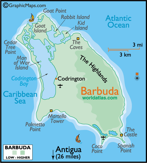 map barbuda